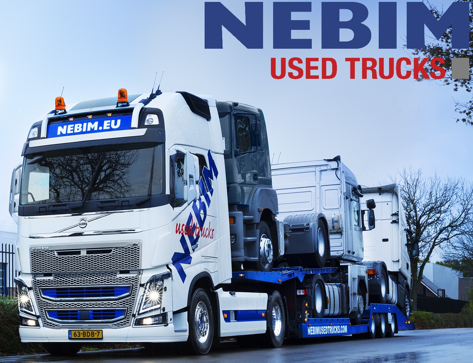 Nebim Used Trucks - Camiões VOLVO - 6x2, grua para camião undefined: foto 1