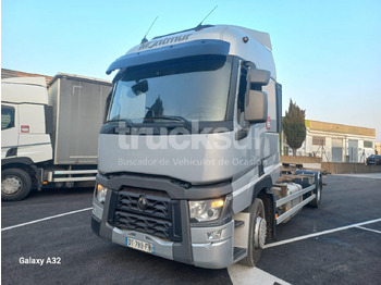 Camião transportador de contêineres/ Caixa móvel RENAULT T 430