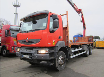 Camião de caixa aberta/ Plataforma RENAULT Kerax 370