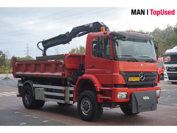 Carrinha basculante MERCEDES-BENZ Mercedes-Benz AXOR 2129 / Kipper + Kraan: foto 4