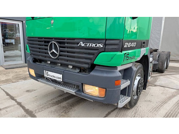 Camião chassi Mercedes-Benz Actros 2640 6X4 chassis - complete spring: foto 2