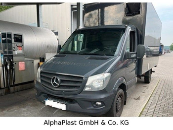 Carrinha de contentor, Carrinha cabine dupla Mercedes-Benz 316 Sprinter Koffer     LBW: foto 4