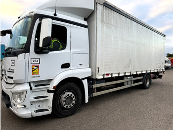 Camião de lona MERCEDES-BENZ Actros