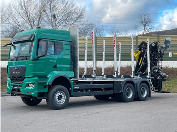 Camião de transporte de madeira MAN TGS