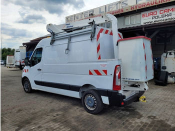 Caminhão com plataforma aérea France Elevateur 121FTcc - 12m Renault Master - bucket boom lift: foto 4