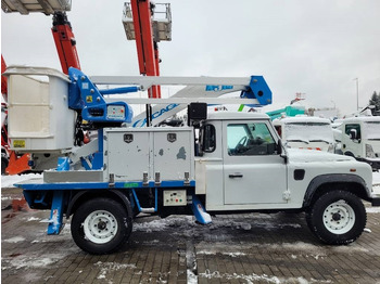 Caminhão com plataforma aérea Socage A314 - 13m Land Rover Defender 4x4 - bucket truck: foto 3