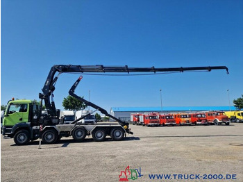 Camião polibenne, Camião grua MAN 41.480 10x4 Kran Hiab XS322-19m Höhe-10T/2.9m: foto 5