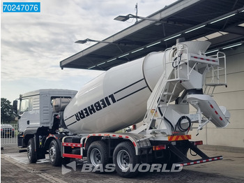 Locação financeira de SHACMAN 8x4 EURO 6 8X4 NEW! 8m3 Liebherr Mixer Big-Axle Steel Suspension SHACMAN 8x4 EURO 6 8X4 NEW! 8m3 Liebherr Mixer Big-Axle Steel Suspension: foto 3