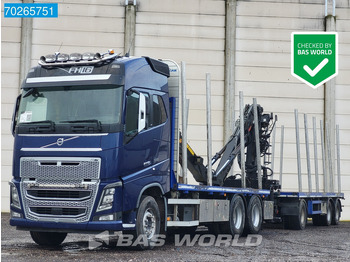 Camião de transporte de madeira VOLVO FH16 550