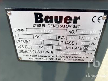 Gerador elétrico BAUER GENERATOREN GFS-16 ATS 16kW/20kVA: foto 5