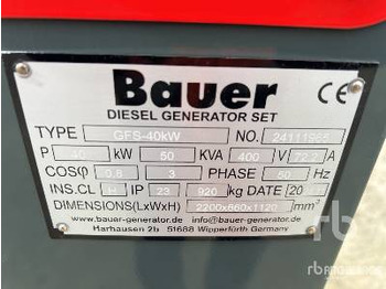 Gerador elétrico BAUER GENERATOREN GFS-40 ATS 40kW/50kVA: foto 5