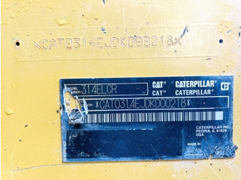 Escavadora de rastos Caterpillar 314E LCR (3967): foto 3