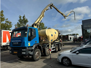 Autobetoneira com bomba IVECO EuroTrakker