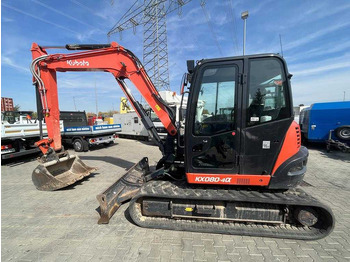 Mini escavadeira Kubota KX080-40a: foto 4