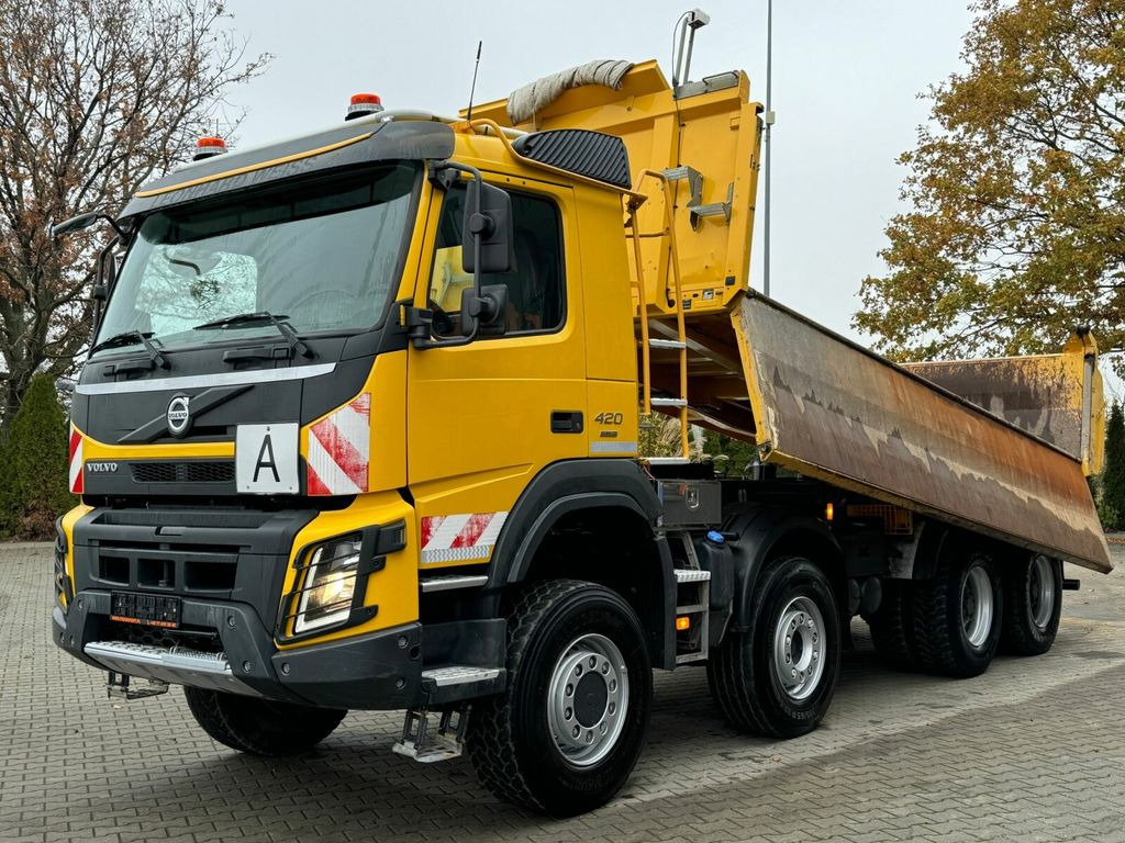 Camião basculante Volvo FMX420 8x6 Dreiseitenkipper Bordmatik MEILLER: foto 13