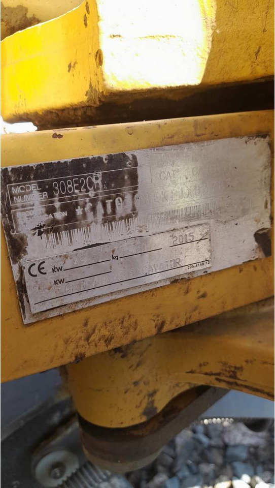 Escavadora de rastos CAT 308E2CRSB: foto 6