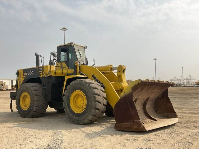 Pá carregadora de rodas Komatsu WA600-6: foto 7