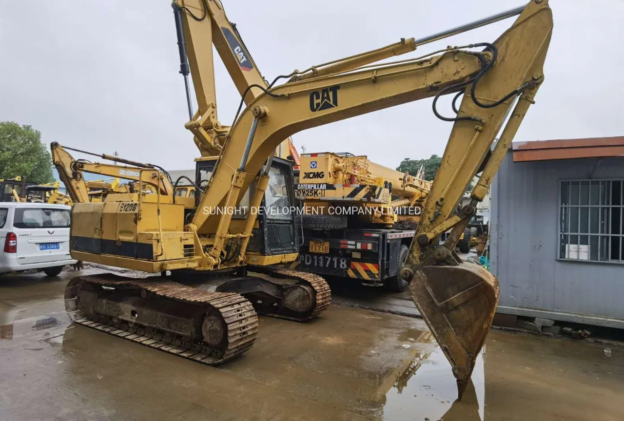 Escavadora de rastos 0.5m3 Japan Origin Used Caterpillar E120b Crawler Excavator, Cat E120b E120 312 312b Excavator: foto 11