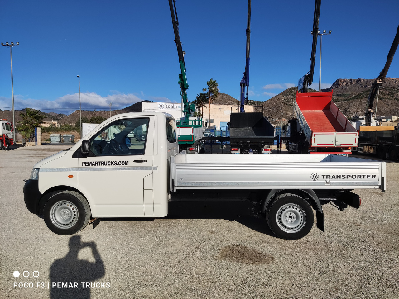 Carrinha de caixa aberta VOLKSWAGEN TRANSPORTER CAJA FIJA 130 CV: foto 9