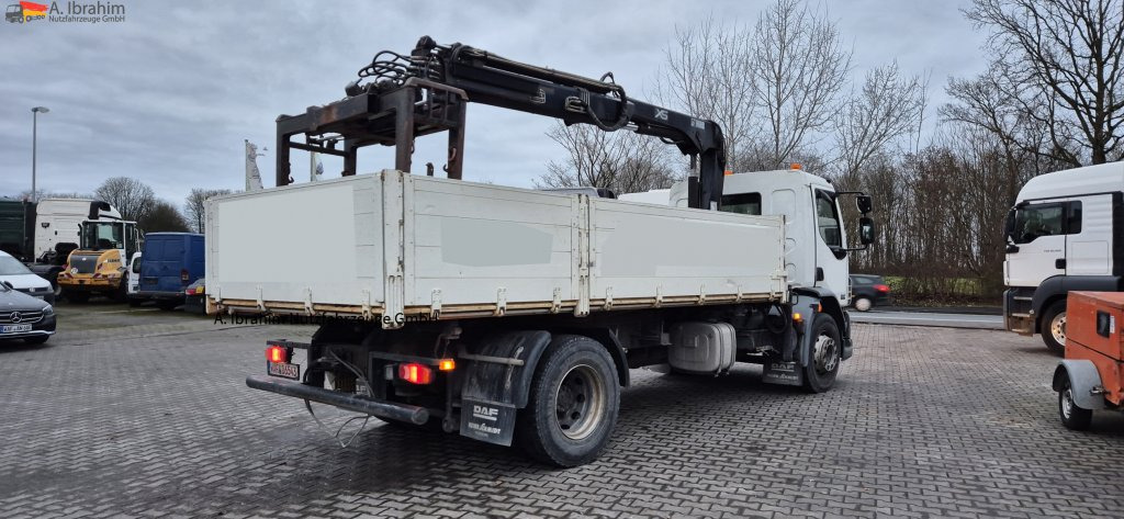 Camião basculante, Camião grua Daf LF 55-250 Kipper Kran HIAB 111, Meiller Funk-FB, einsatzbereit: foto 12