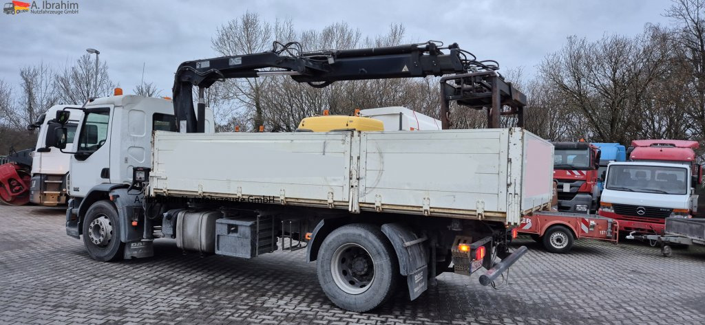 Camião basculante, Camião grua Daf LF 55-250 Kipper Kran HIAB 111, Meiller Funk-FB, einsatzbereit: foto 10