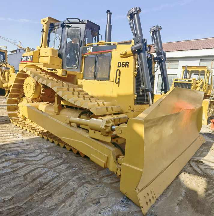 Buldôzer second hand original japanese CAT D6R crawler bulldozer with high quality used Caterpillar D6R dozer for sale: foto 6