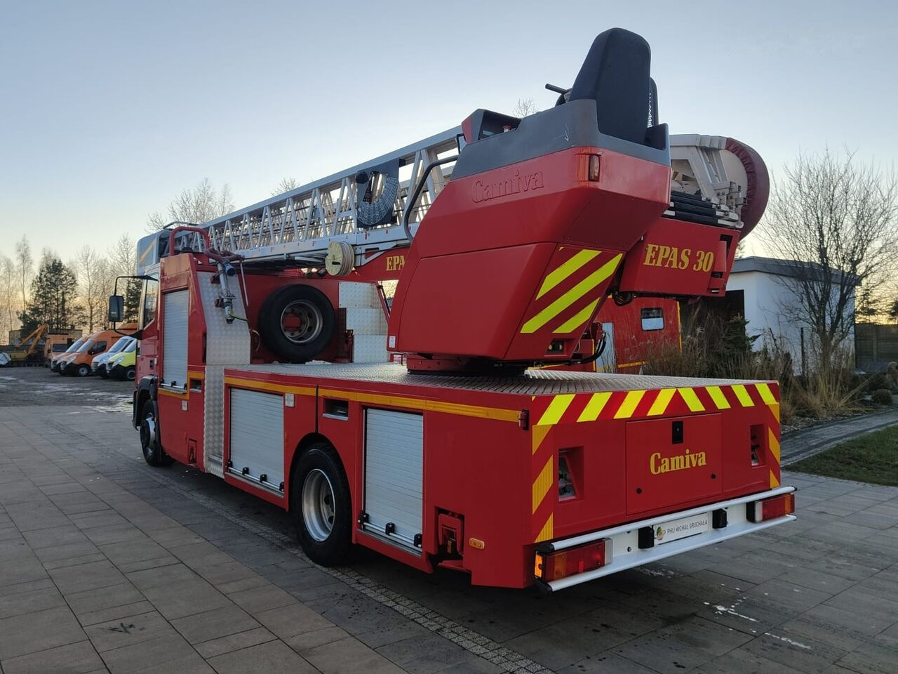 Carro de bombeiro IVECO Eurocargo 130E24 Drabina 30m Camiva EPAS 30 Wóz strażacki: foto 13