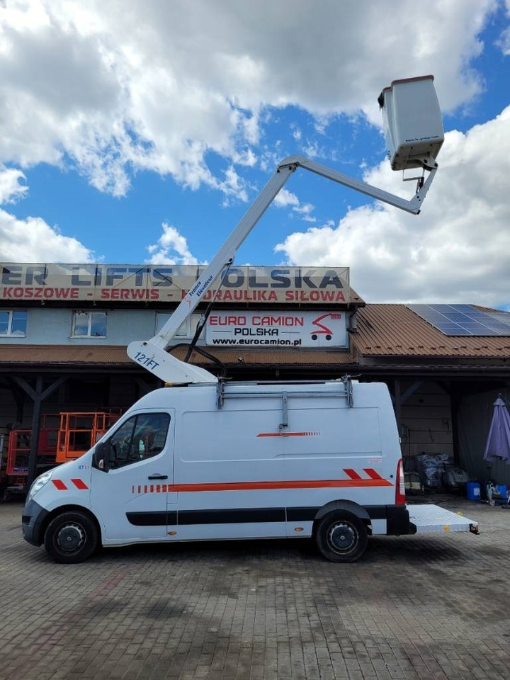 Caminhão com plataforma aérea France Elevateur 121FT -12m Renault Master -bucket truck boom lift: foto 6