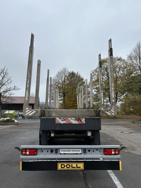 Semi-reboque transporte de madeira BOFA Holzauflieger 34 to EXTE Rungen TÜV NEU!: foto 10