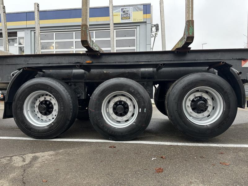 Semi-reboque transporte de madeira BOFA Holzauflieger 34 to EXTE Rungen TÜV NEU!: foto 12