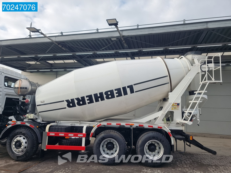 Locação financeira de SHACMAN 8x4 EURO 6 8X4 NEW! 8m3 Liebherr Mixer Big-Axle Steel Suspension SHACMAN 8x4 EURO 6 8X4 NEW! 8m3 Liebherr Mixer Big-Axle Steel Suspension: foto 9