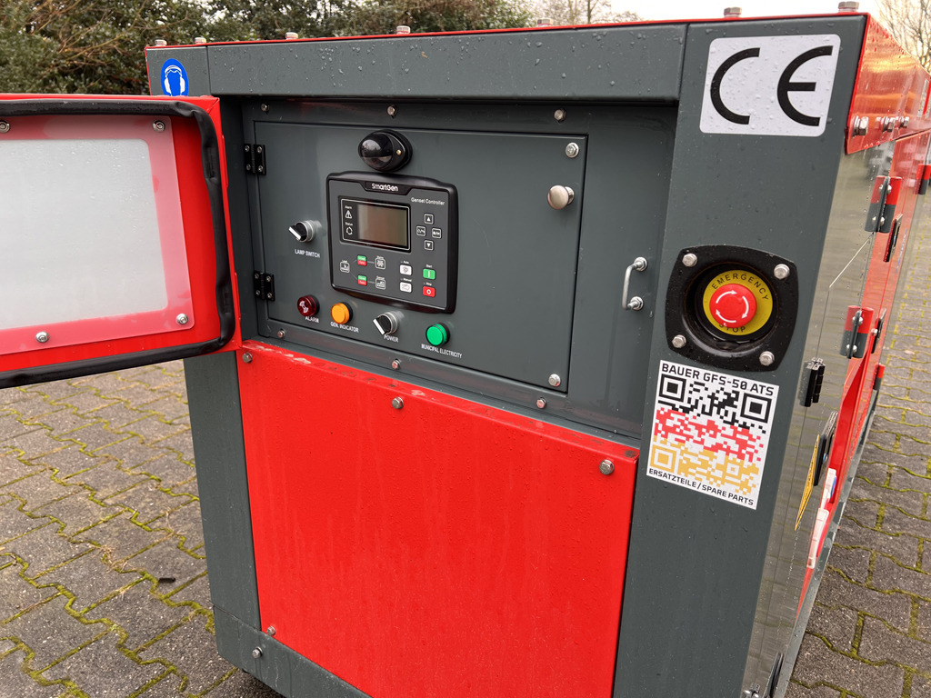 Gerador elétrico BAUER GFS 50 kW generator 62.5 KVA: foto 9