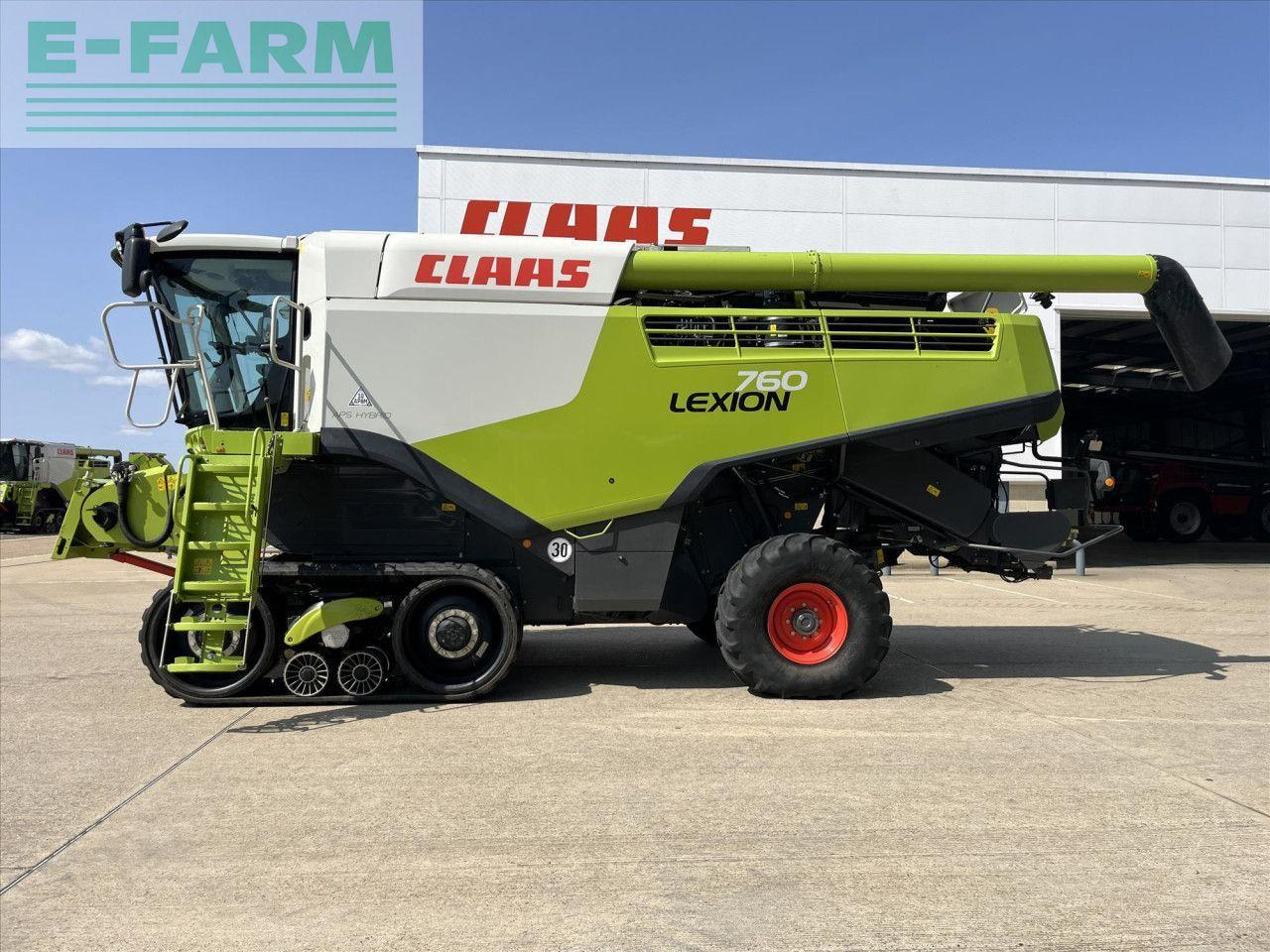 Ceifeira debulhadora CLAAS LEXION 760 TT: foto 8