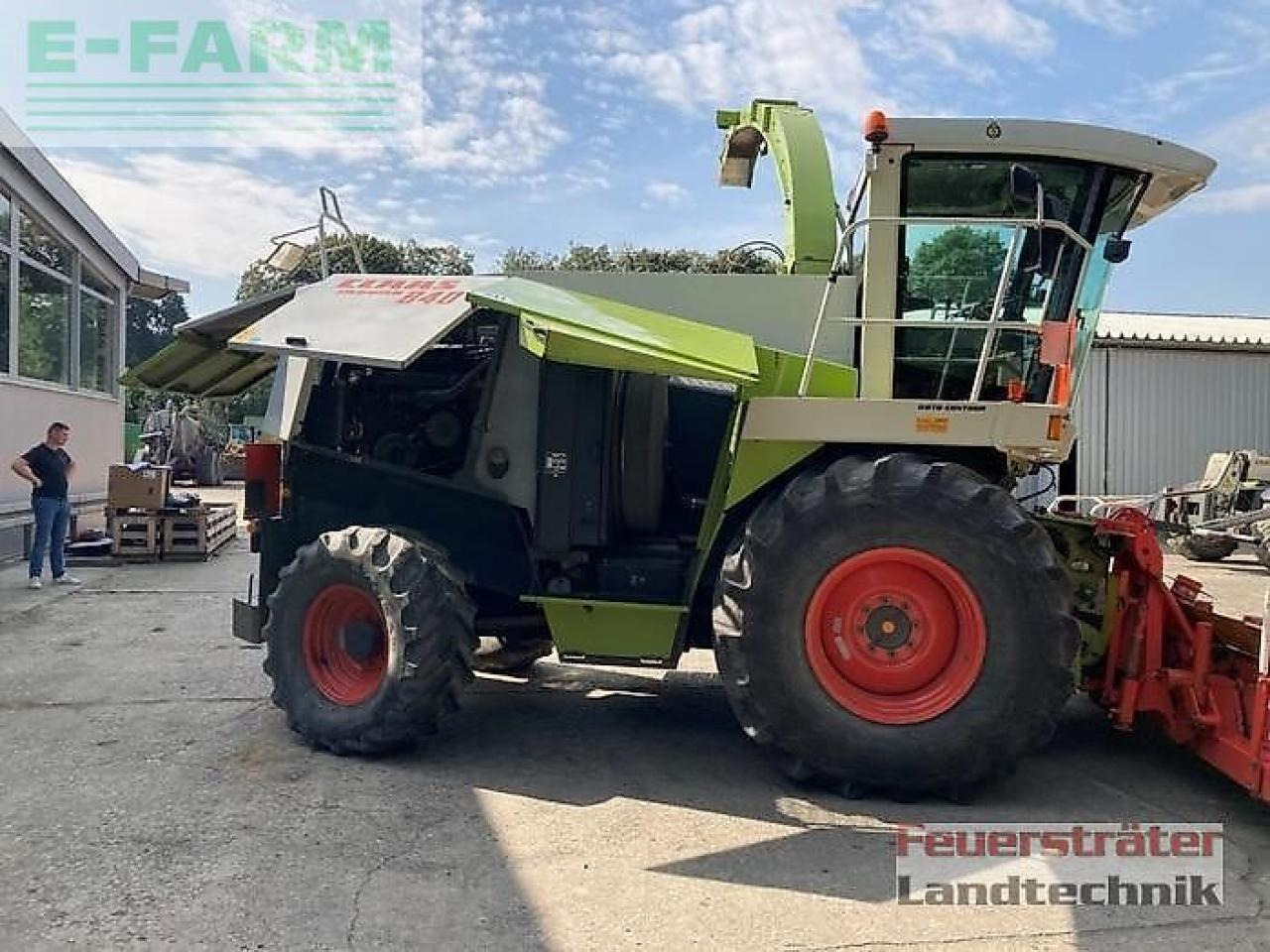 Picadora de forragem automotriz CLAAS jaguar 840: foto 16