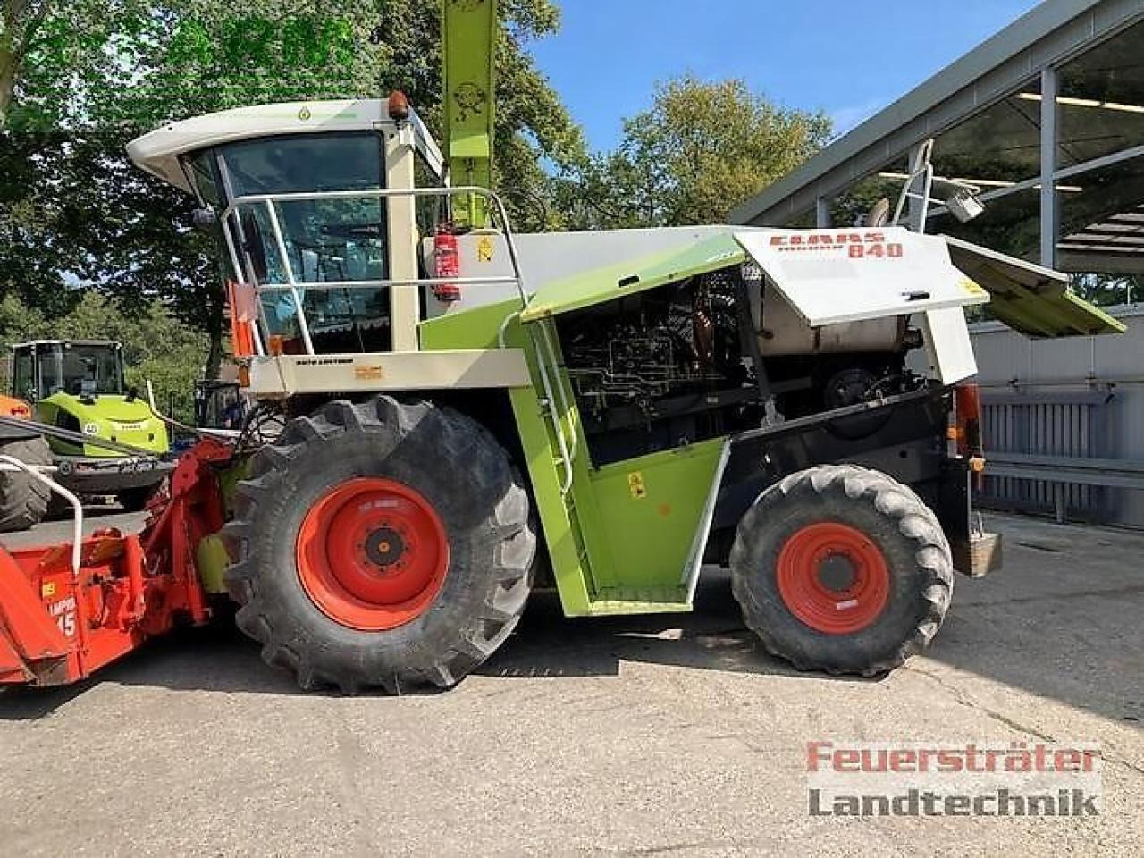 Picadora de forragem automotriz CLAAS jaguar 840: foto 13