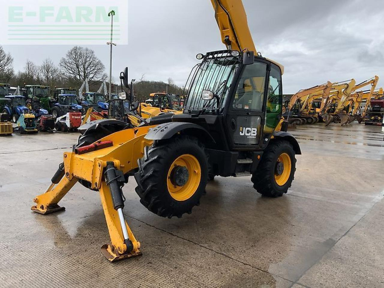 Empilhador telescópico JCB 535-125 hi viz telehandler (st22436): foto 14