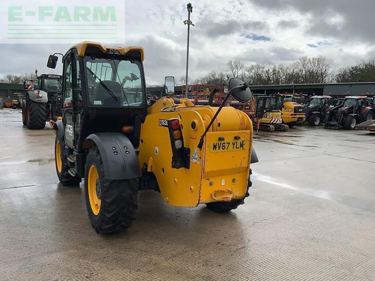 Empilhador telescópico JCB 535-125 hi viz telehandler (st22436): foto 6