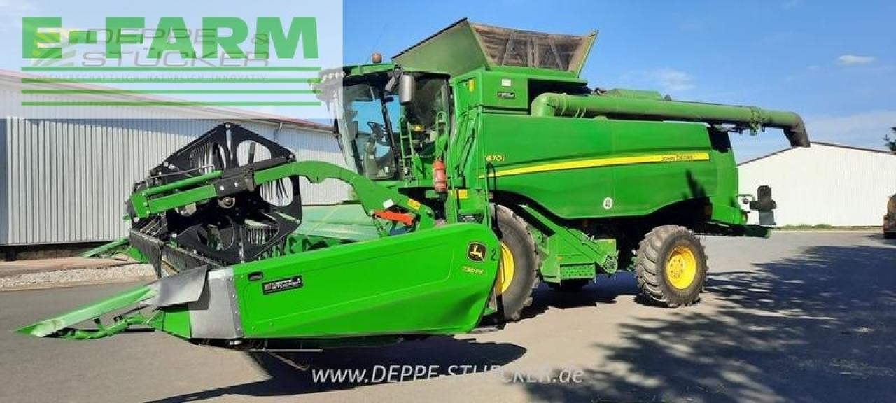 Ceifeira debulhadora John Deere t670: foto 8