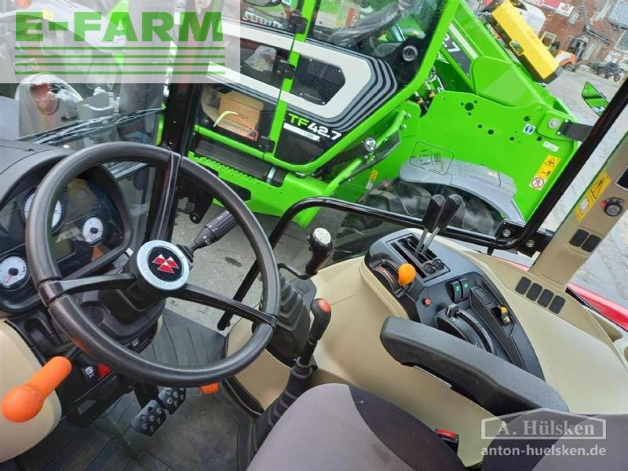 Trator Massey Ferguson mf4707 cab 4wd: foto 8