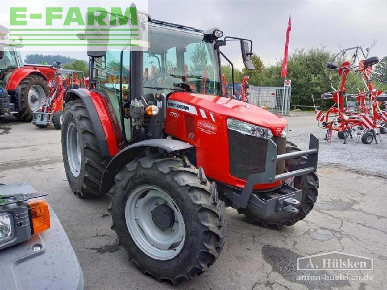 Trator Massey Ferguson mf4707 cab 4wd: foto 6