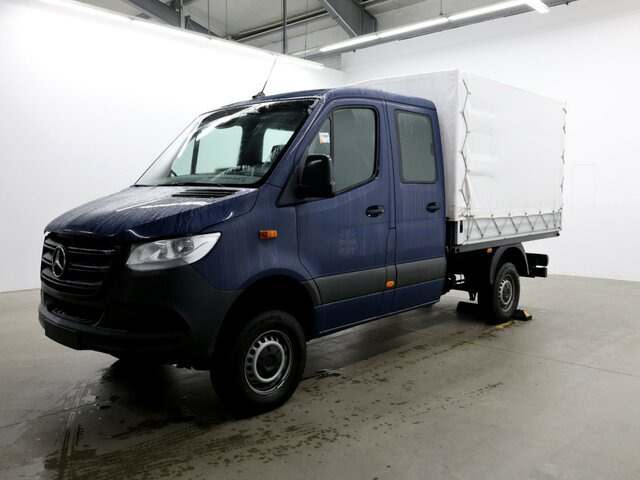 Carrinha de caixa aberta, Carrinha cabine dupla MERCEDES-BENZ Sprinter 316CDI DOKA,Allrad,AHK3,5to,Automatik: foto 11