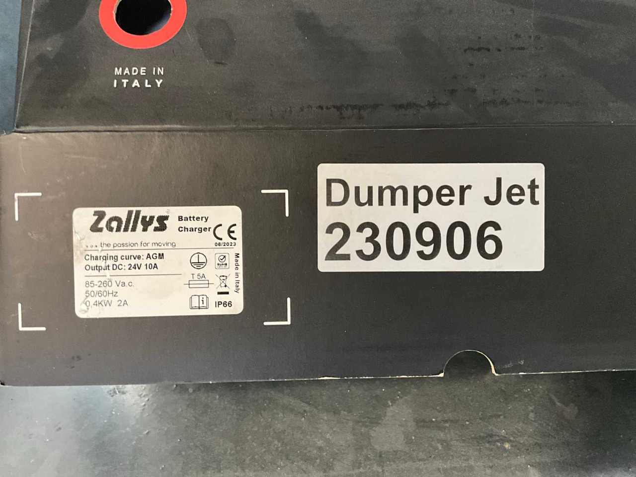 Dumper Zallys Dumper Jet: foto 21