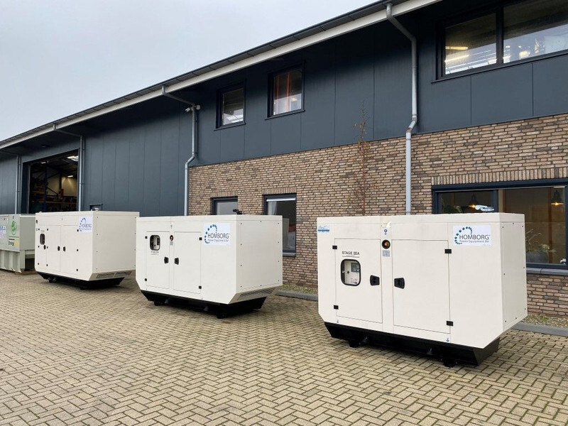 Gerador elétrico novo Perkins 200 kVA Stage 3A Silent generatorset Nieuw !: foto 17