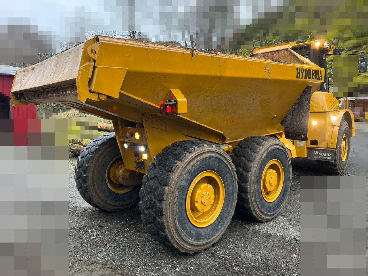 Dumper Hydrema 922D: foto 9