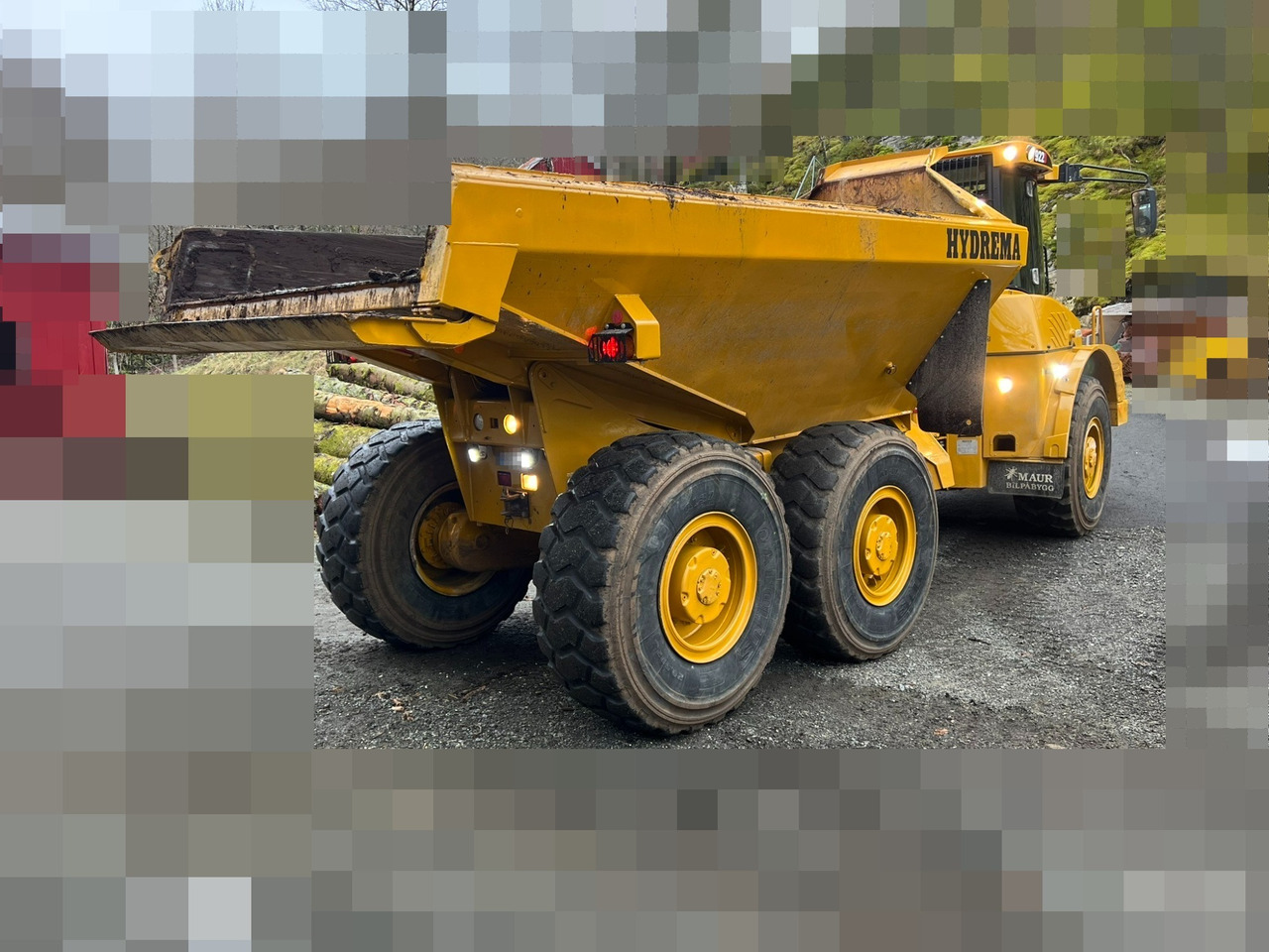 Dumper Hydrema 922D: foto 7